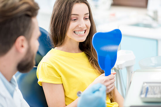 at the dentist at the dentist
